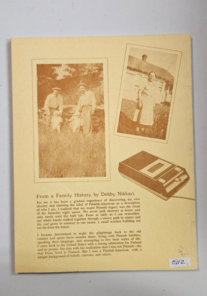 Handbook for doing Finnish American family history