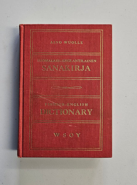 Suomalais-Englantilainen Sanakirja