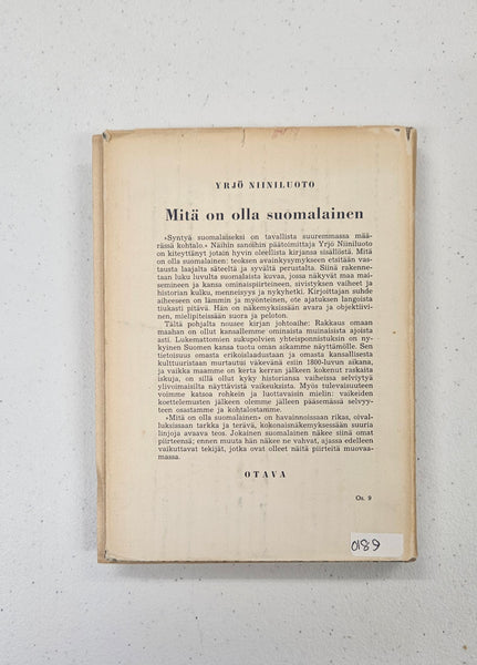 Mitä on olla suomalainen( What it is to be a Finn)