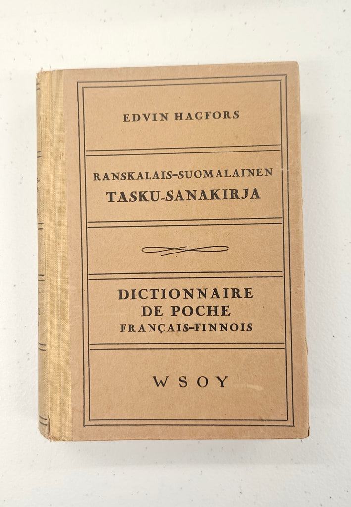Suomalais-Englantii Sanakirja (Finnish- English Dictionary)