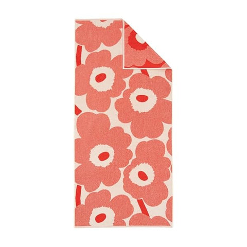 Unikko Bath Towel - Orange