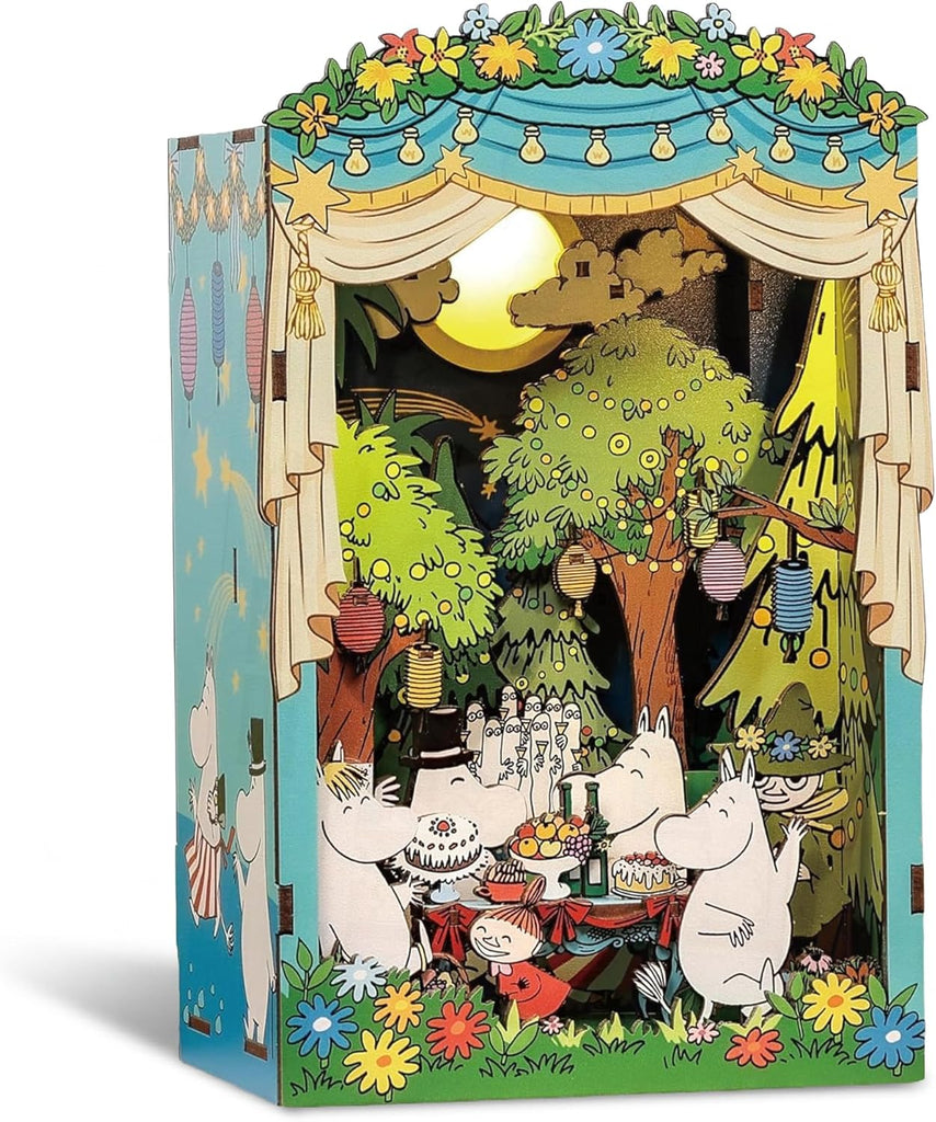 Moomin Moominous Dance Party Book Nook Kit – Fun 3D Puzzle