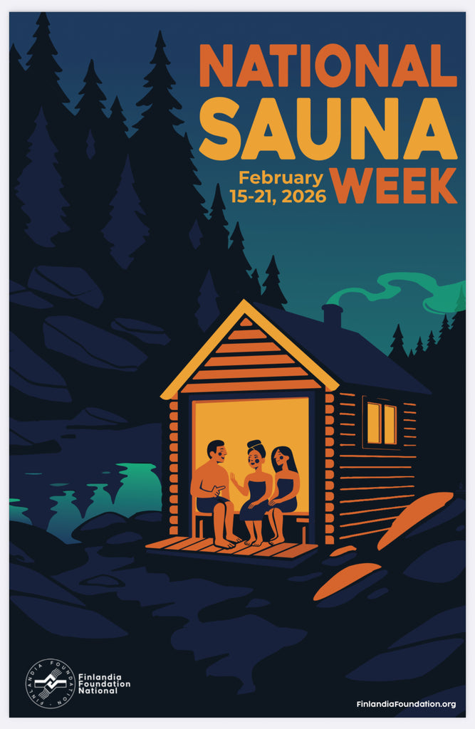2026 National Sauna Week Poster