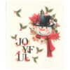 Dishcloth - Joyful Snowman