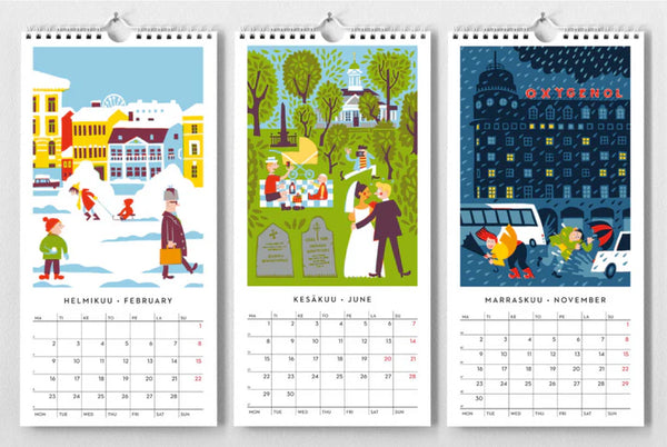 2026 Kehvola Helsinki Calendar