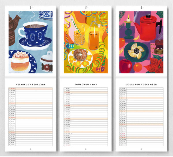 2026 Kehvola Kakkukahvit Calendar
