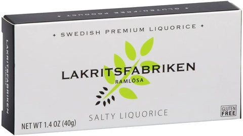 Swedish Lakritsfabriken Salty Liquorice