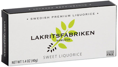 Swedish Lakritsfabriken Sweet Liquorice