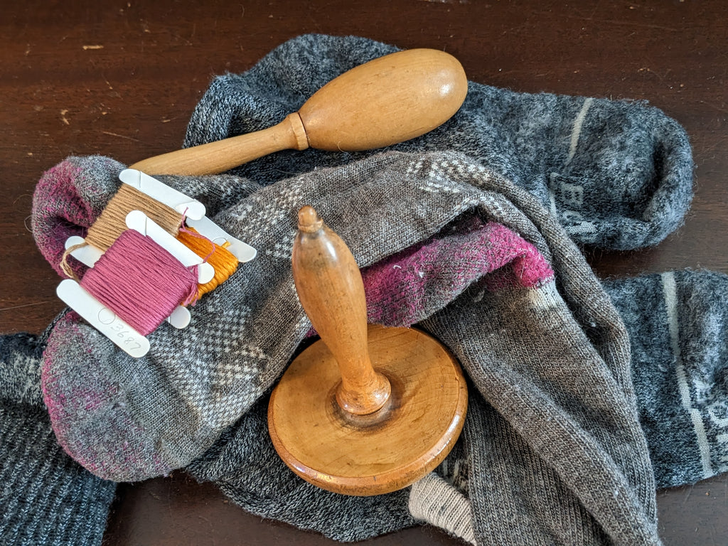 Sock Mending Workshop (May 2025)