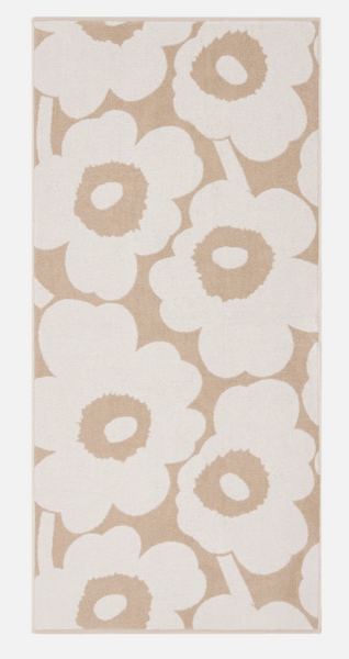 Unikko Bath Towel - Beige