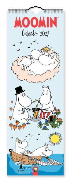 Moomin Slim Wall Calendar 2027
