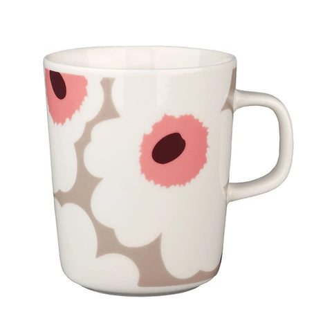 Marimekko Cup - White/Beige/Coral