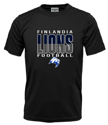 Lions Football Poly Tee